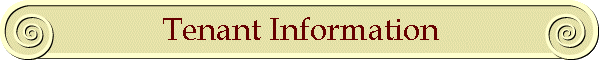 Tenant Information